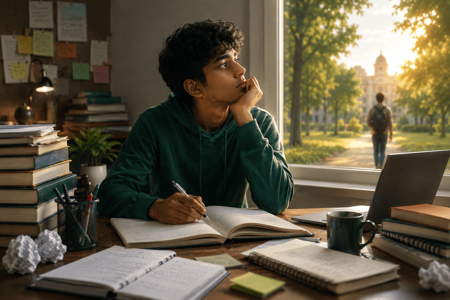 Student discovering their potential